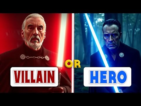 Star Wars: Count Dooku Villain or Visionary?