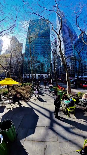 Bryant Park,New York City 🌉🌃🌆#shorts #travel
