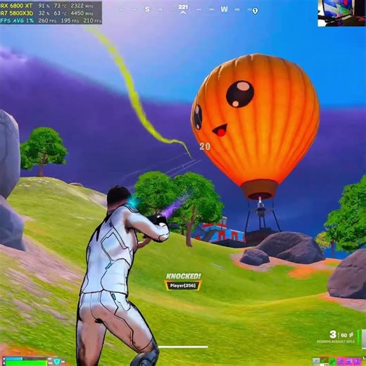 Fortnite 4K Performance Mode Gameplay #322