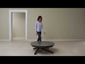 Table basse ronde relevable & extensible AT040 livré à FREJUS