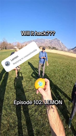 Hak Attak on Instagram: "Will it hack??? Episode 102: LEMON #challenge #skate #hackysack #outdoors"