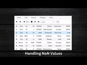 Handling NAN values with Python (tutorial)