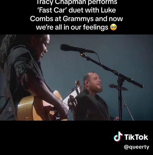 Tracy Chapman Fast Car Duet with Luke Combs at Grammys