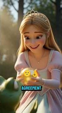 The Frog Prince and the beautiful princess is perfect for romantic, cinematic shorts 💚✨ #viral