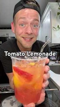 Try Tomato Lemonade 🍅🍋S/o to @Becca | Baby Hands Bakes for the recipe 🫶 #tomatolemonade #tomato
