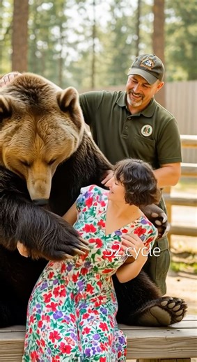 The Ultimate Bear Hug! (He's So Strong!) 🐻💪 | #Shorts