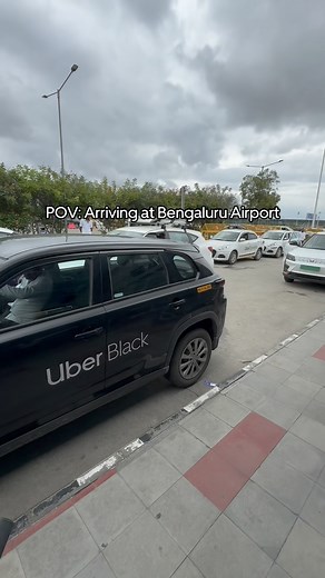833K views · 82 reactions | No matter how long the flight, Bangalore skies never fail to lift the mood ☁️✨ And for that final touch of comfort, we’ve set up India’s first exclusive Uber Black Zone at Kempegowda International Airport’s T1 & T2. Your ride, waiting just for you.  | Uber | Facebook