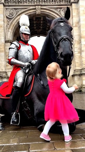 Knight's Horse Does the Sweetest Thing for This Little Princess! 🥺 (AI)