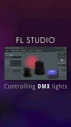 FL Studio on Instagram: "Ever wondered what your music would feel like with a light show? Check out our video on controlling DMX lights and other hardware with ZgameEditorVisualizer! (Link in bio) #FLStudio #ZGE"