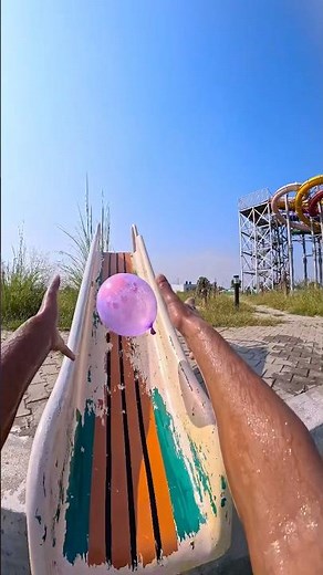 “Fastest Water Slide Ever?! 💦 Epic POV Ride”