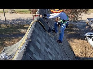 Como instalar shingles en un techo 16/12 sin chalan#Roofing#Shingles