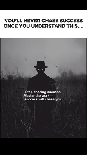 you'll never chase success in life when you understand this... #motivation #mindset