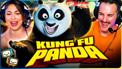 美国两电影爱好者初次观看动画电影《功夫熊猫》第一部的反应Reaction | Kung Fu Panda