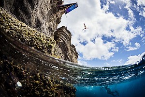 Red Bull Cliff Diving World Series Stops in the Portuguese Azores on Saturday