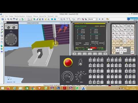 programmation CNC sur logiciel de simulation animé par MR.BELKHERRAZ (Partie 1)