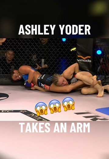 Ashley Yoder's Epic Armbar Victory in MMA Match