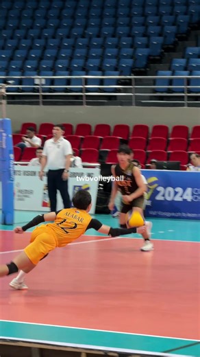 Impressive Volleyball Dive by Edriel Alabar