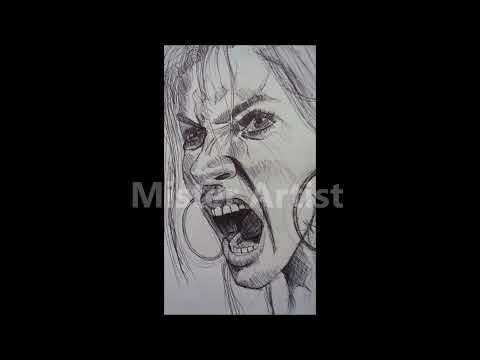 I drew Faces with Emotions | Expressive Portraits: Learn to Draw Emotions in Faces