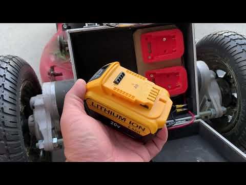 Remote Control Lawn Mower With Dewalt