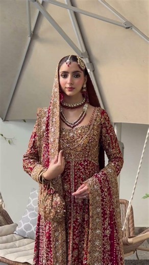 5 Red Bridal Outfits Every Bride Needs to Consider #wedding #redlehenga #budgetlehenga #traillehenga