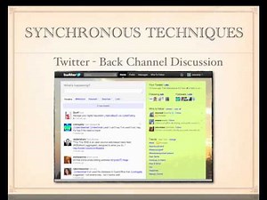 Synchronous Formative Assessment in Distance Education