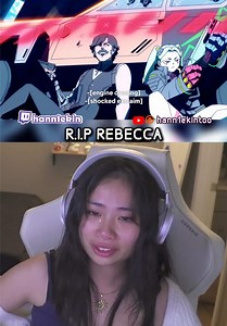 Her death broke me 🥲 yt: hann1ekintoo #cyberpunkedgerunners #cyberpunk2077 #rebeccacyberpunk #hann1ekin