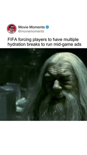 FIFA forcing players to have multiple hydration breaks to run mid-game ads