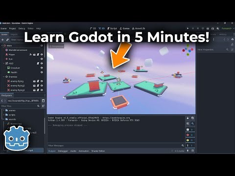 Godot in 5 Minutes: Quick Beginner Guide