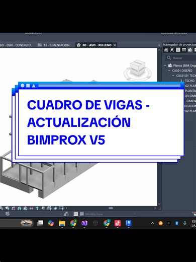 ACTUALIZACIÓN DE BIMPROX V1.0.5 #revitestructural #api #BIM #revit #fyp