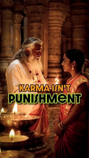 Karma Isn’t Punishment | The Real Meaning of Karma in Hinduism 🕉️