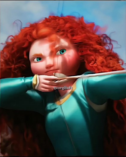 Merida: The Blue-Eyed Disney Princess