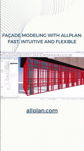 FAÇADE DESIGN - FAÇADE MODELING WITH ALLPLAN: FAST, INTUITIVE AND FLEXIBLE