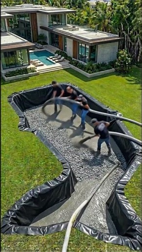 We Built a GIANT WHALE POOL in My Backyard! 🐋🌊