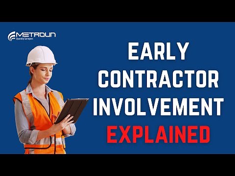 Early Contractor Involvement (ECI) Explained