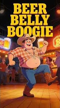 Beer Belly Boogie - Fun Line Dance Song #shorts