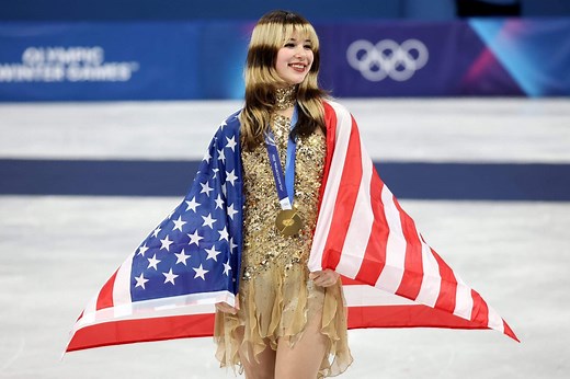 Alysa Liu, bursting with joy, wins first U.S. Olympic women’s figure skating gold in 24 years