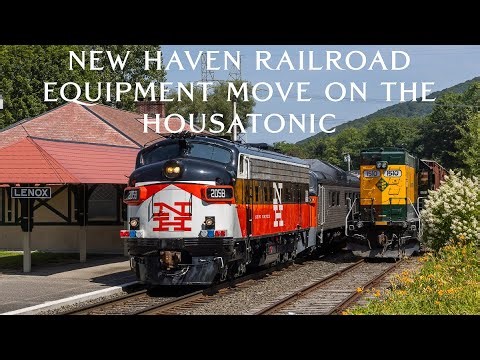 New Haven Railroad Equipment Move On The Housatonic