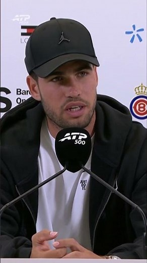 Alcaraz on Sinner rivalry: 'He makes me a better player'｜Tennis｜ATP Barcelona Open｜Spain