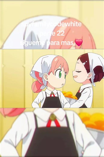 sigueme para mas ❤️ #parte22#spyfamilycodewhite #sigueme #tiktoknomebloqueslacuenta pronto empezare a subir la tercera temporada