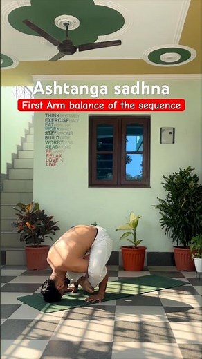 The First Arm Balance of Ashtanga | Bhujapidasana Practice