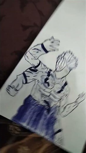 king of courses god of curse sukuna main form sketch #jujutsukaisen