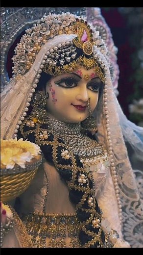 “Divine Grace of Radha | Symbol of Pure Love, Devotion, and Eternal Spiritual Beauty”