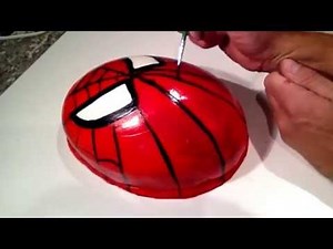How to make Spider-man The Cake by Camco Cakes
