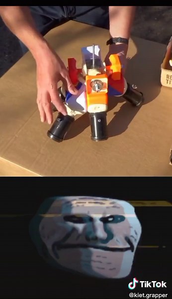 The world's largest 2×2×2 Rubik's Cube !! 🤯😱 cre: Tony Fisher #rubik #rubikscube #kietgrapper #trollface #sus #tonyfisher #whynot #creative #viral #fypシ #foryou #trending #xuhuong
