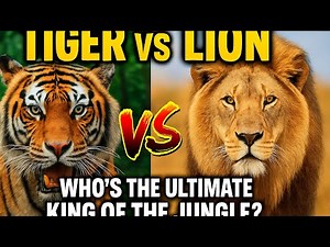 Lion vs Tiger: Strength, Speed, and Survival Compared