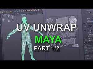 How to UV unwrap in Maya part 1