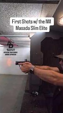 First Shots w/ the IWI US Masada Slim Elite