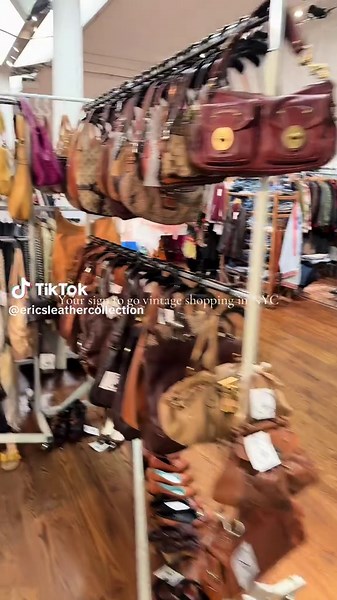 No more gate keeping 😤 this is booth 83 at MVS. #vintagefashion #newyorkrecommendation #2000s #y2kshop #coachlegacy