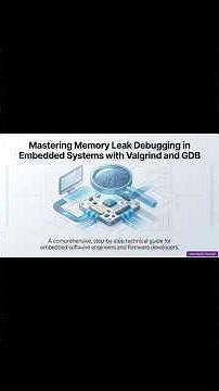 Mastering Memory Leak Debugging in Embedded Systems with Valgrind and GDB