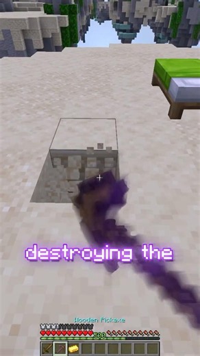 Can you BREAK Bedwars Map BLOCKS?🤔#shorts #minecraft #bedwars #hypixel